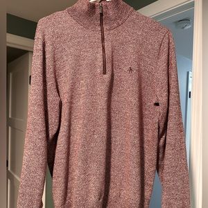 Original Penguin 1/4 zip Sweater size medium